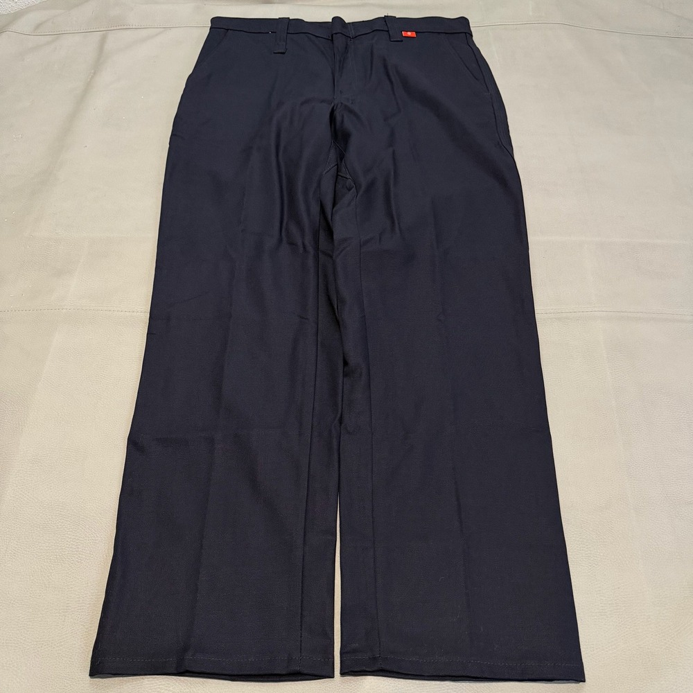 Bulwark FR Navy Blue Flame Fire Resistant Work CAT2 2112 Pant Men 38x32-6124